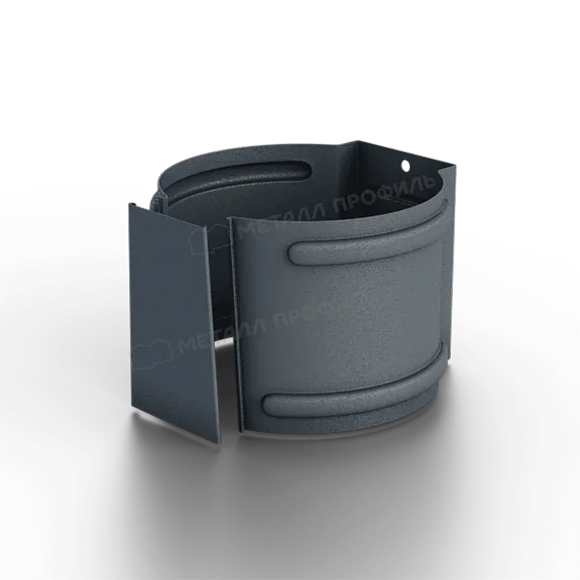 Держатель трубы D100 (на кирпич) Foramina Freeze (FRZ_D-01-Grey\Grey-0.6)