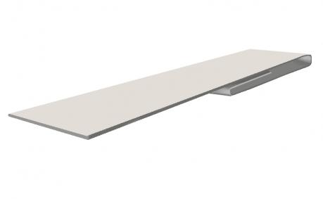 Финишная планка Grand Line 46x25 PE 0,45 сталь RAL 9003
