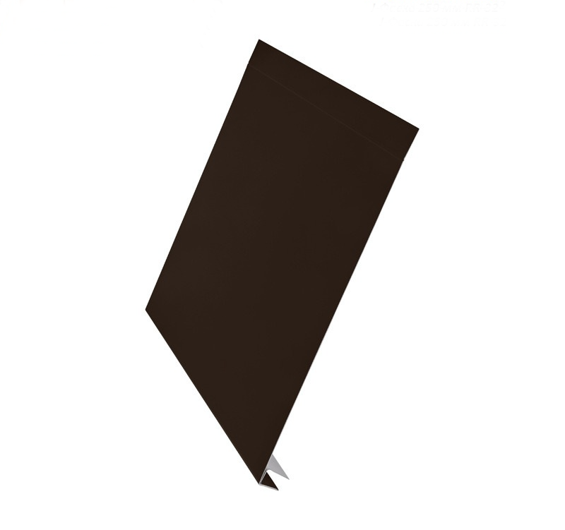 J-Фаска 250 мм Aquasystem RR 32 (темно-коричневая) 2,0 м