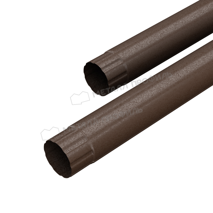 Труба соединительная D100х1000 Foramina Freeze (FRZ_D-01-DarkBrown\DarkBrown-0.5)