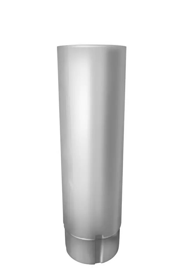 Труба соединительная Гранд Лайн 90 мм, 1м, цвет RAL 9003, белая