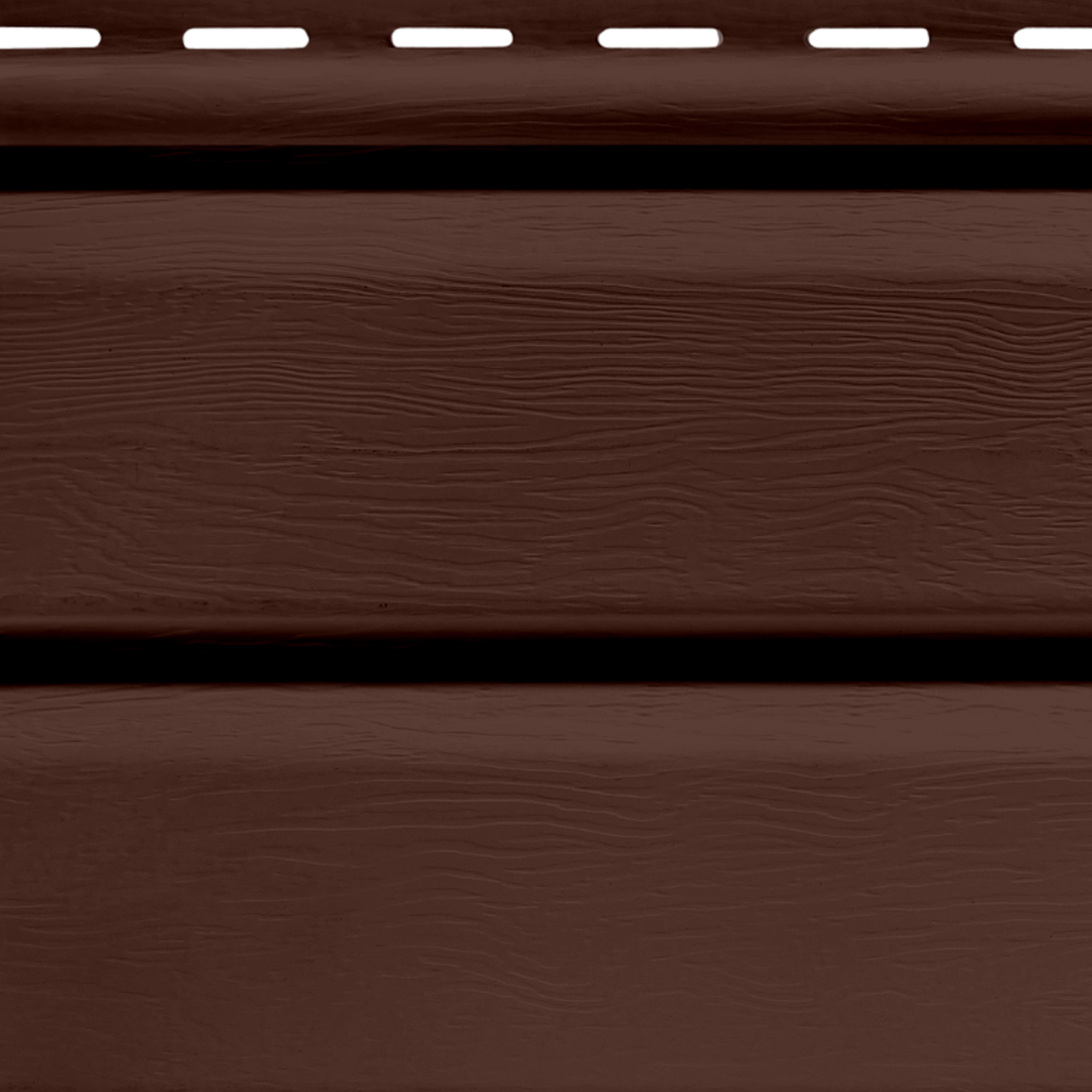 Сайдинг коричневый (RAL 8017) Standart Classic Color FINEBER