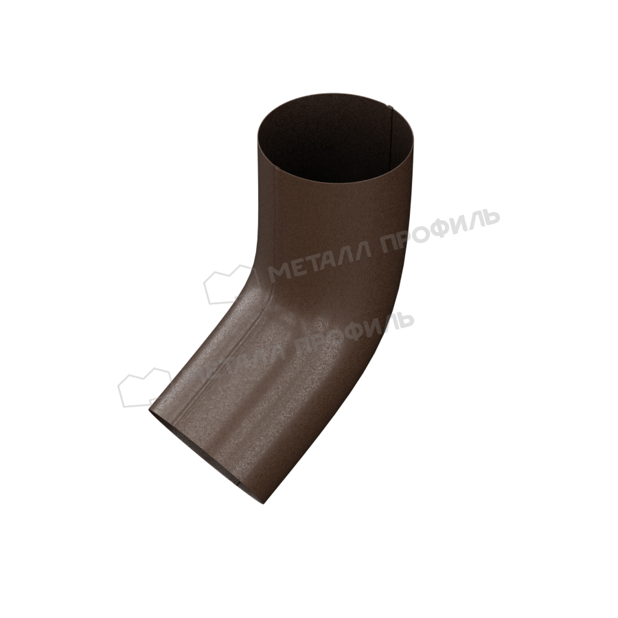 Колено трубы D100 Foramina Freeze (FRZ_D-01-DarkBrown\DarkBrown-0.6)