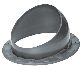 Krovent Base-VT Seam 125/150 Проходной на готовую кровлю Krovent серый