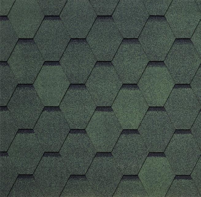 Мягкая кровля Tegola ГАРДА Зелёный (GARDA Verde 479) (1кв.м.)