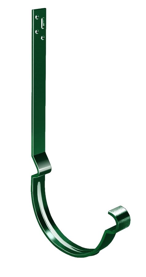 Крюк для желоба длинный полоса Grand Line RAL 6005 125*260мм