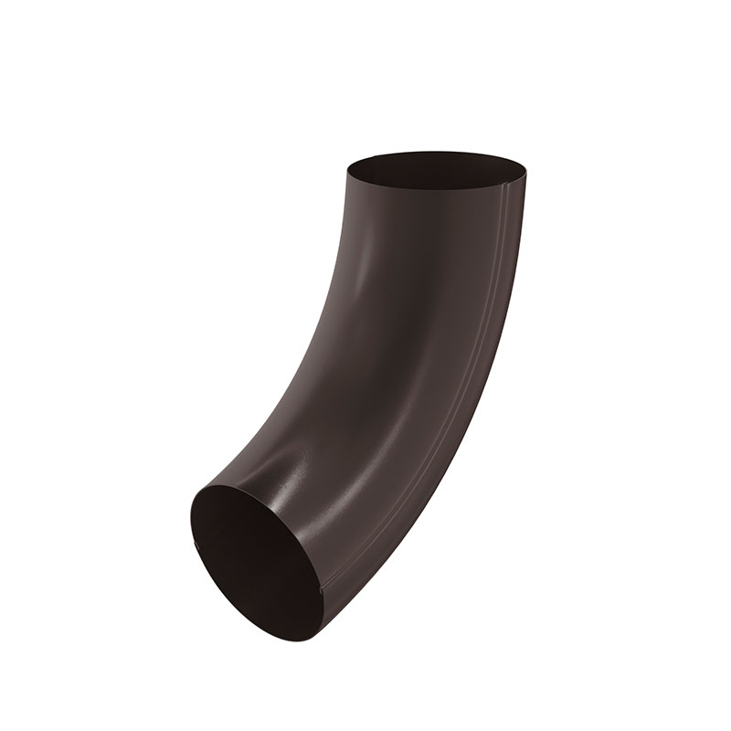 Колено универсальное Aquasystem (Аквасистем) PU RAL 32 (Темно-коричневый) 90/125