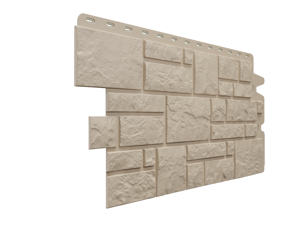 Фасадные панели Docke Стандарт Бург (Standard Burg) Ванильный