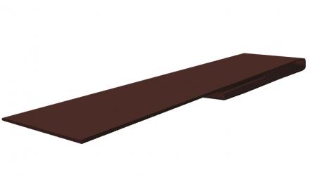 Финишная планка Grand Line 46x25 PE 0,45 сталь RAL 8017