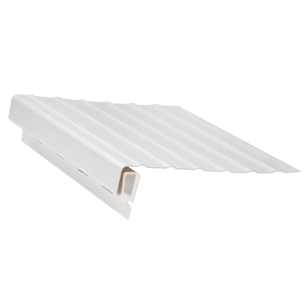 J-ПРОФИЛЬ С ФАСКОЙ FINEBER CLASSIC COLOR БЕЛЫЙ 3050ММ