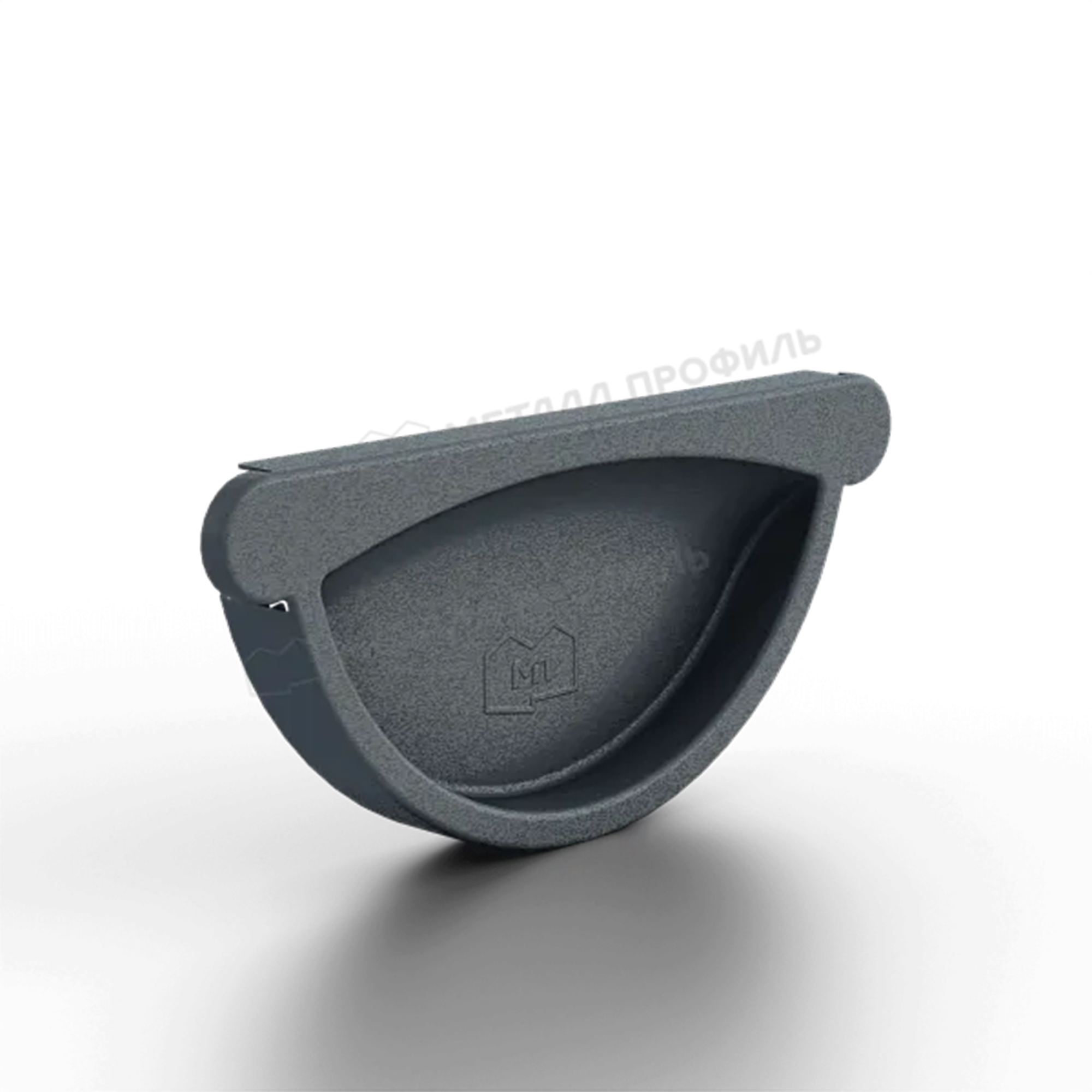 Заглушка желоба D125 Foramina Freeze (FRZ_D-01-Grey\Grey-0.6)