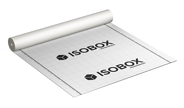 Пленка ветро-влагозащитная Isobox А 70 кв.м (90 г/м2)