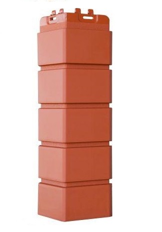 Угол наружный Grand Line Classic Клинкерный кирпич Терракотовый