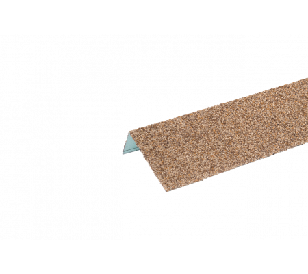 Наличник оконный металлический HAUBERK 50*100*1250мм Песчаный