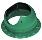 Krovent Base-VT Seam основание вентиляционной трубы под фальц зеленый